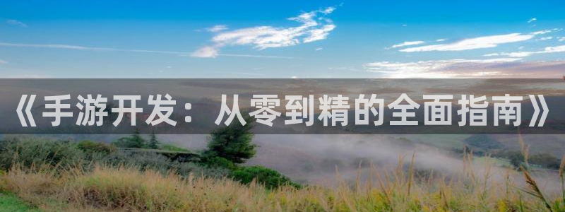 V8娱乐官网：《手游开发：从零到精的全面指南》